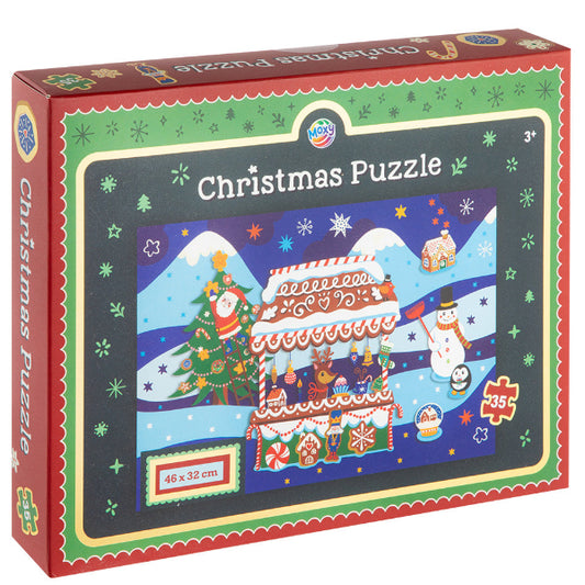 Παζλ Χριστουγγενιάτικο με 35 Κομμάτια 46x32 cm
