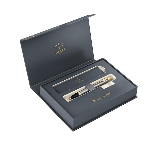 PARKER Ι.Μ.CORE LQ BRUSH.METAL GT BPen+GP1159.4203.09