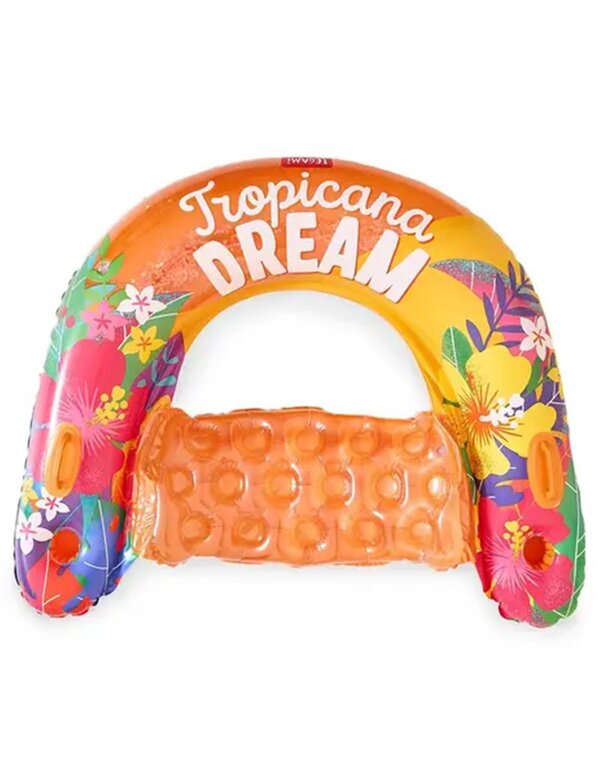 ΦΟΥΣΚΩΤΗ ΚΑΡΕΚΛΑ LEGAMI-POOL CHAIR WATER FLOAT TROPICANA