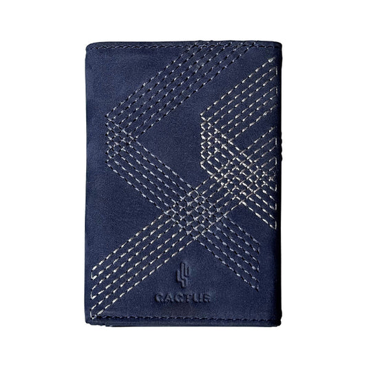 Πορτοφόλι 3πλο με Καρτοθήκη RFID Limited Edition Σκούρο Μπλέ