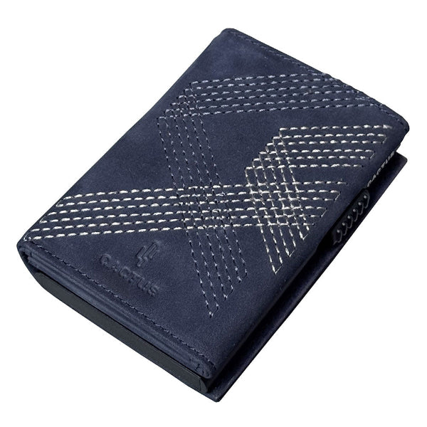 Πορτοφόλι 3πλο με Καρτοθήκη RFID Limited Edition Σκούρο Μπλέ