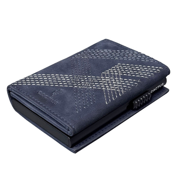 Πορτοφόλι 3πλο με Καρτοθήκη RFID Limited Edition Σκούρο Μπλέ