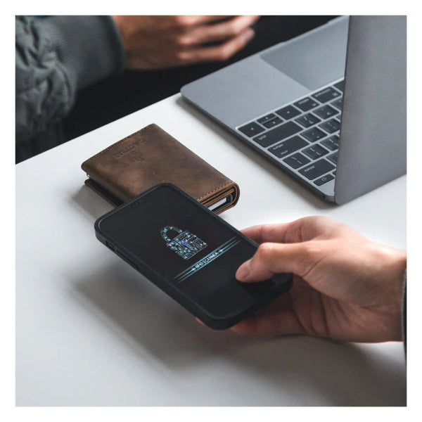 Πορτοφόλι Δερμάτινο 3πλο RFID Crazy Horse Διάφορα Χρώματα