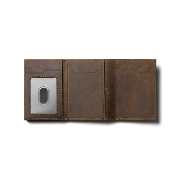 Πορτοφόλι Δερμάτινο 3πλο RFID Crazy Horse Διάφορα Χρώματα