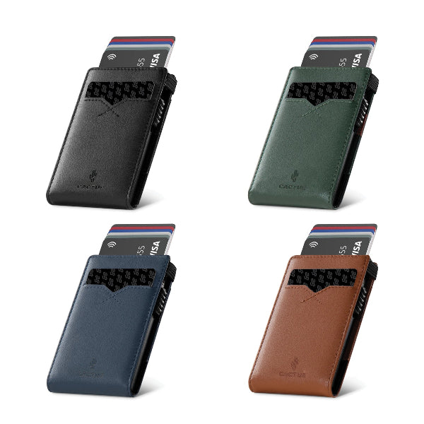 Πορτοφόλι με Λάστιχο και Καρτοθήκη RFID Διάφορα Χρώματα