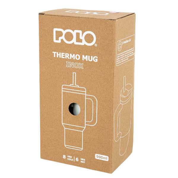 Ποτήρι Θερμός Ανοξείδοτος Polo Inox 900ml Μέντα