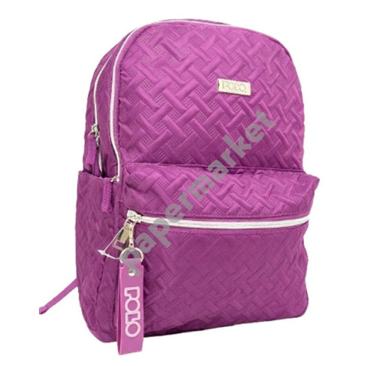 Σακίδιο Πλάτης Polo Gridon Μελιτζανί