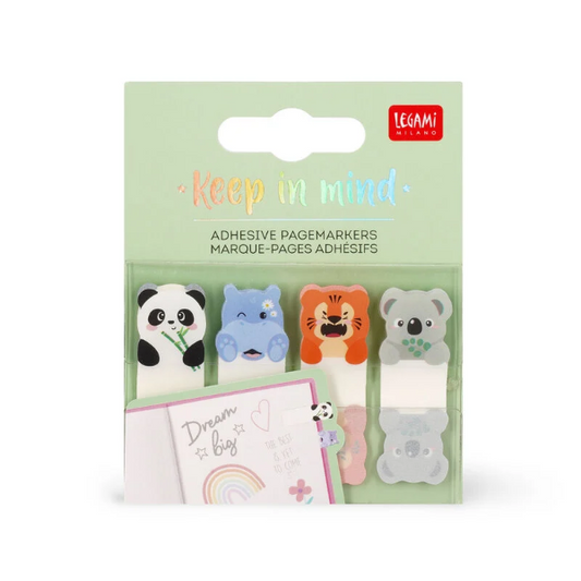 Σελιδοδείκτες Legami Αυτοκόλλητοι Keep In Mind Cute Animals