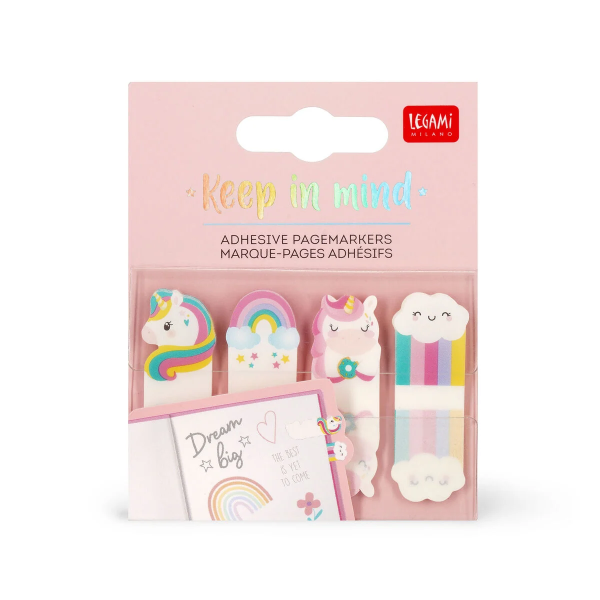 Σελιδοδείκτες Legami Αυτοκόλλητοι Keep In Mind Unicorn