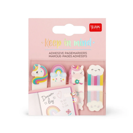 Σελιδοδείκτες Legami Αυτοκόλλητοι Keep In Mind Unicorn
