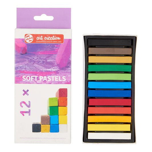 Σετ Ξηροπαστέλ Soft Pastels Talens 12 Χρώματα