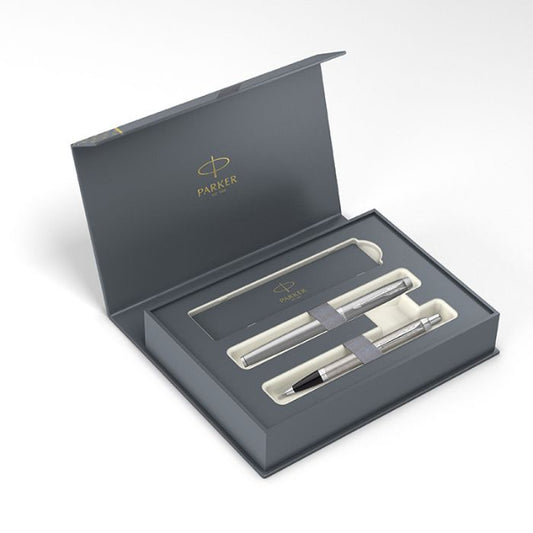 Σετ Parker I.M. Essential Stainless Steel (RB-BP)