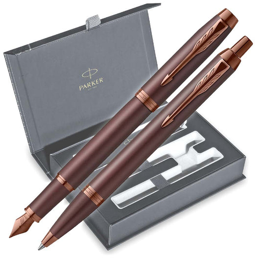 Σετ Parker IM Monochrome Burgundy (FP-BP)