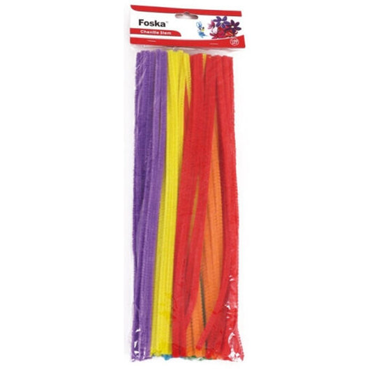 Σύρματα Πίπας Foska Mix Χρωμάτων 30cm