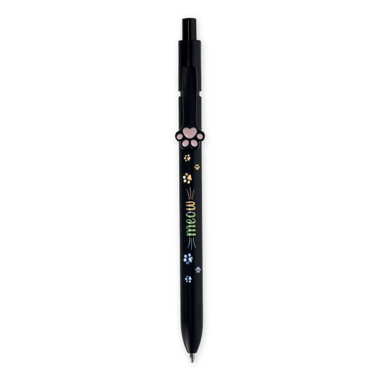 Στυλό Διαρκείας Ballpoint Legami Meow Μαύρο Μελάνι