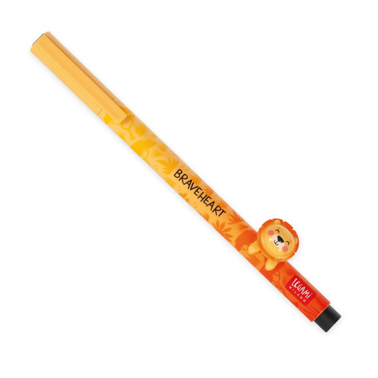 Στυλό Legami 0.5mm με Μαύρο Μελάνι Lion