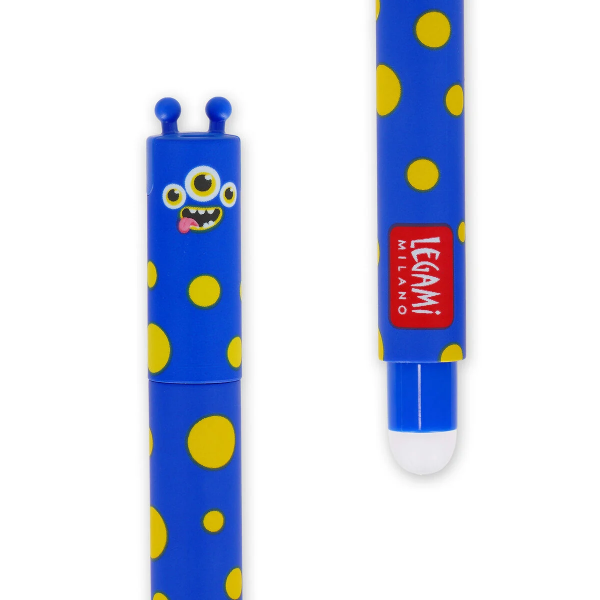 Στυλό Legami Erasable Monster 0.7 με Μπλέ Μελάνι