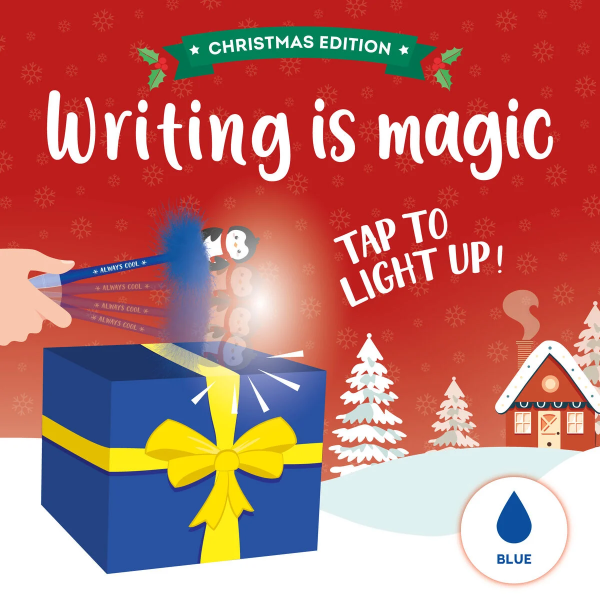Στυλό με Φώς Legami Writing is Magic - Penguin
