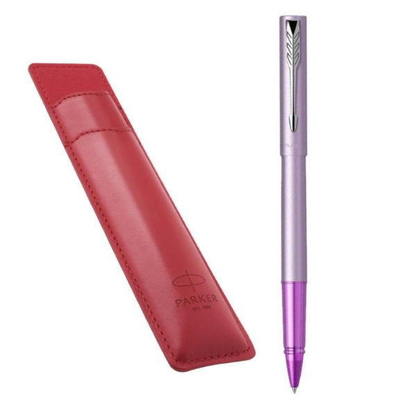 Στυλό Parker Vector XL Lilac Rollerball με Στυλοθήκη & Μεταλλική Κασετίνα