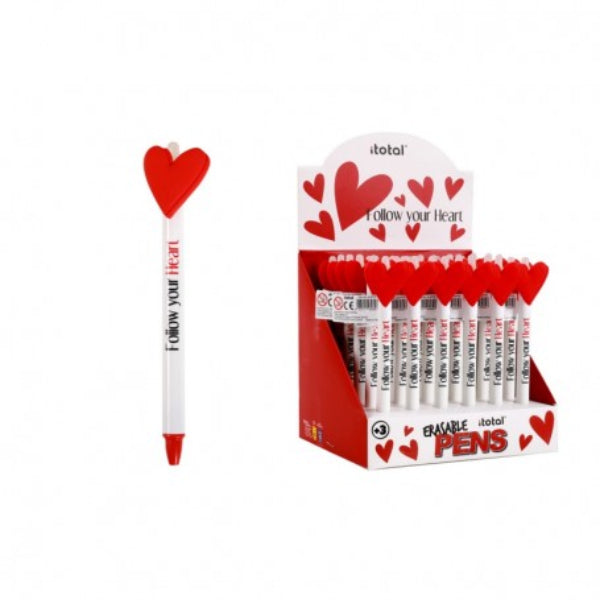 Στυλό Gift Hearts Erasable Pen