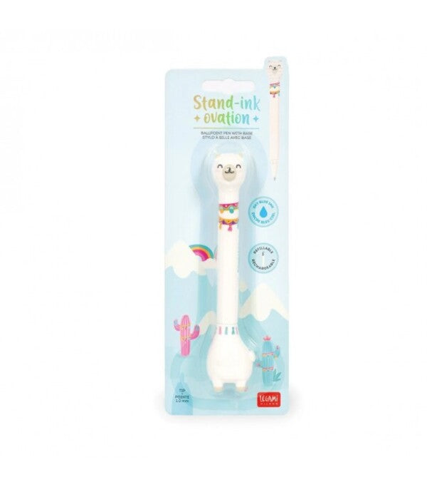 ΣΤΥΛΟ LEGAMI ΜΕ ΒΑΣΗ LLAMA BLUE INK STG0001
