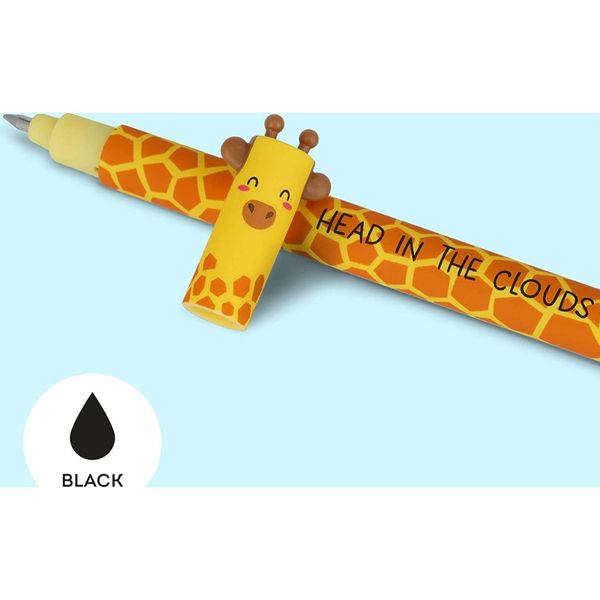 Στυλό Legami Erasable Giraffe 0.7 με Μαύρο Μελάνι EP0019