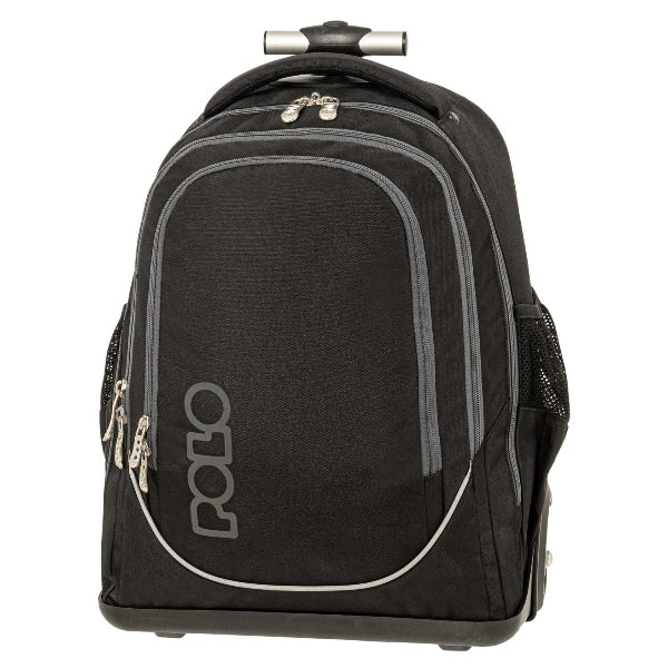 Σχολική Τσάντα Trolley Cart Μαύρη