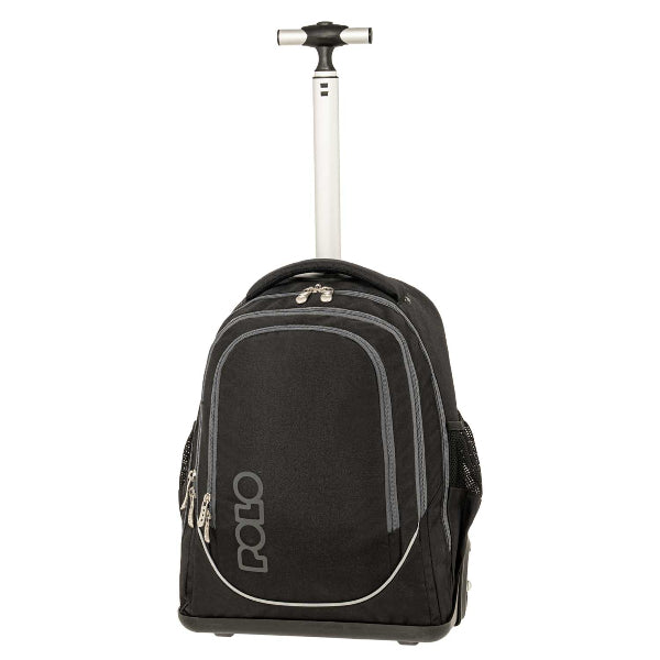 Σχολική Τσάντα Trolley Cart Μαύρη