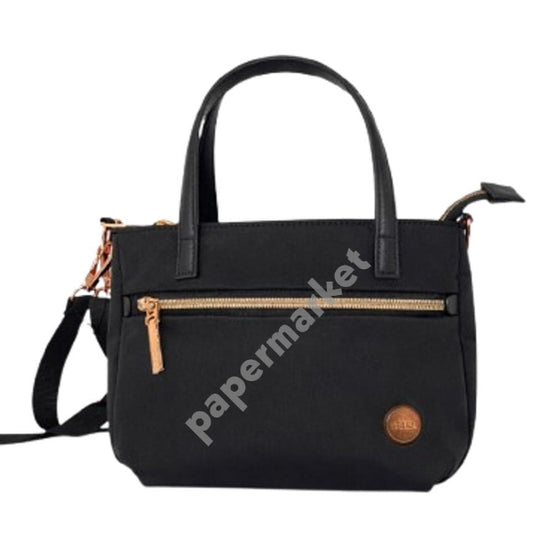 Τσαντάκι Βόλτας Polo Lumira Χειρός & Χιαστί Μαύρο