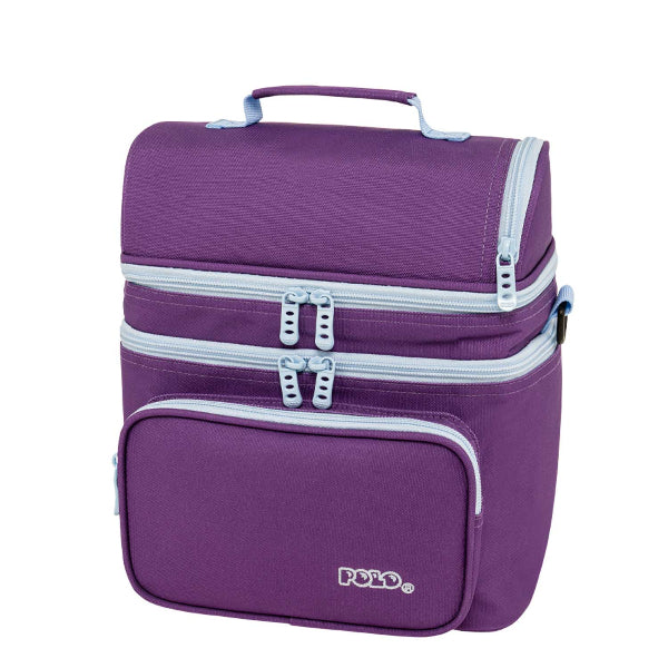 Τσαντάκι Φαγητού Double Cooler Polo Βιολετί