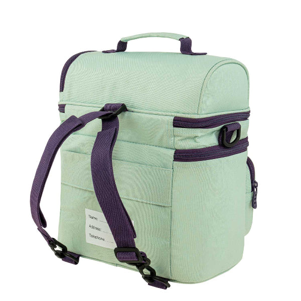 Τσαντάκι Φαγητού Double Cooler Polo Μέντα