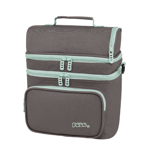 Τσαντάκι Φαγητού Double Cooler Polo Σταχτί