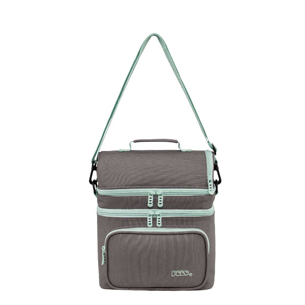 Τσαντάκι Φαγητού Double Cooler Polo Σταχτί