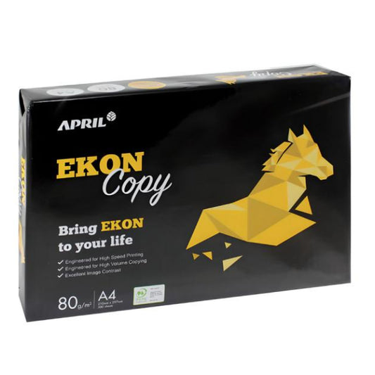 Χαρτί Φωτοτυπικού Α4 April Ekon 80gr Δεσμίδα