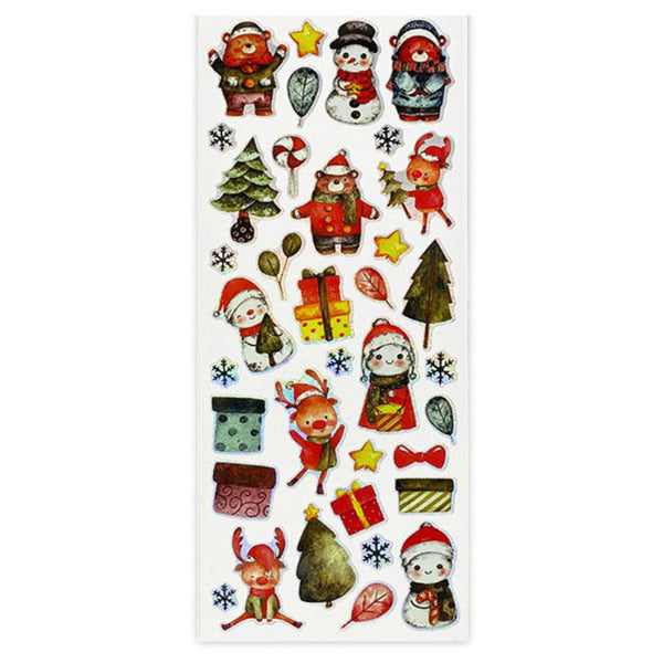 Χριστουγεννιάτικα Αυτοκόλλητα Xmas Nordic Christmas