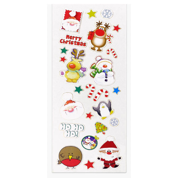 Αυτοκόλλητα Χριστουγεννιάτικα Xmas Santa Stamp