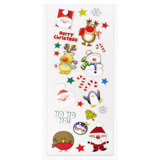 Αυτοκόλλητα Χριστουγεννιάτικα Xmas Santa Stamp