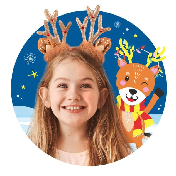 Χριστουγεννιάτικη Στέκα Magic Moments Ελαφάκι σε 2 Χρώματα