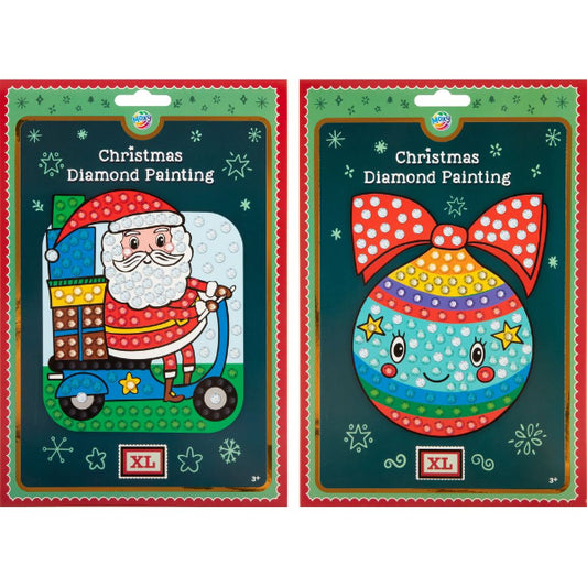 Χριστουγεννιάτικο Diamond Painting Α5 σε 2 Σχέδια