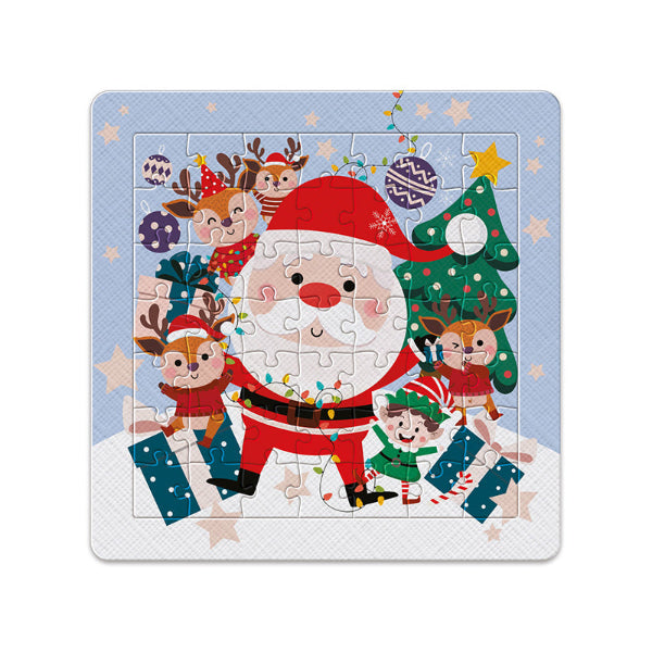 Χριστουγεννιάτικο Παζλ 49 Κομμάτια Xmas Frame Santa